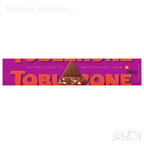 Тоблероне (Toblerone ) -340 гр.различни видове, снимка 3 - Други - 52836727