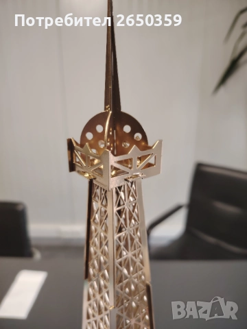 Метална фигура на Айфелова кула-60 см., снимка 6 - Декорация за дома - 52331051