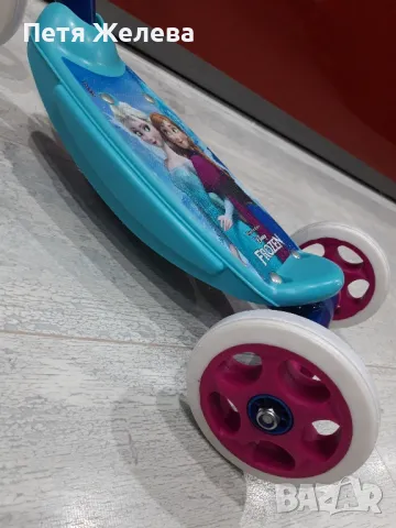 Триколка(тротинетка) FROZEN DISNEY , снимка 5 - Детски велосипеди, триколки и коли - 50298019
