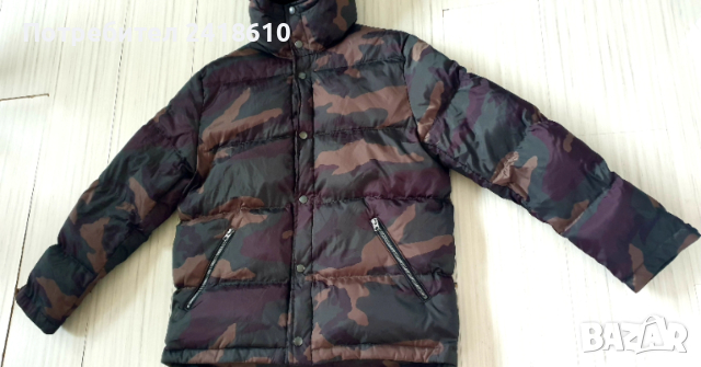 COACH Camo Womens Down Jacket Size L  ОРИГИНАЛ! Дамско Зимно пухено Яке!, снимка 10 - Якета - 53356388