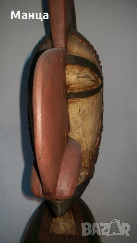 Фигура Нимба от племето Бага, снимка 6 - Антикварни и старинни предмети - 28621357