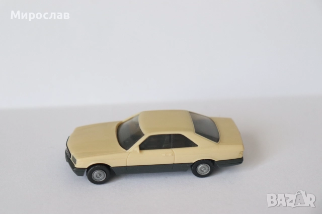 HERPA H0 1/87 MERCEDES BENZ 560 SEC КОЛИЧКА КАМИОН МОДЕЛ, снимка 2 - Колекции - 52949380