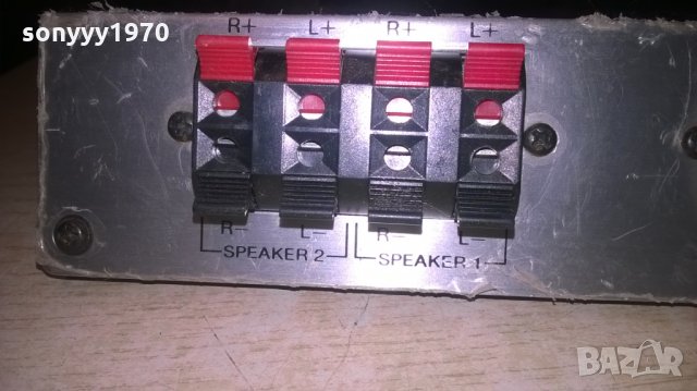 PLAYER SP-020 2WAY SPEAKER SWITCH BOX ВНОС ШВЕЦИЯ, снимка 8 - Други - 27626895