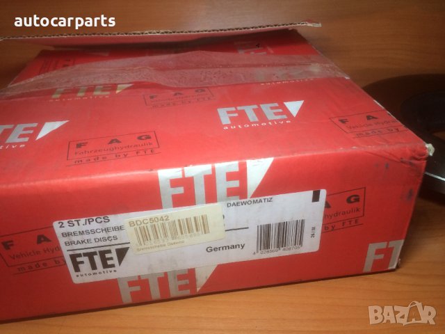 Спирачни дискове за ДЕУ Матис и Шевролет Матис / DAEWOO Matiz и CHEVROLET Matiz, снимка 3 - Части - 44044222