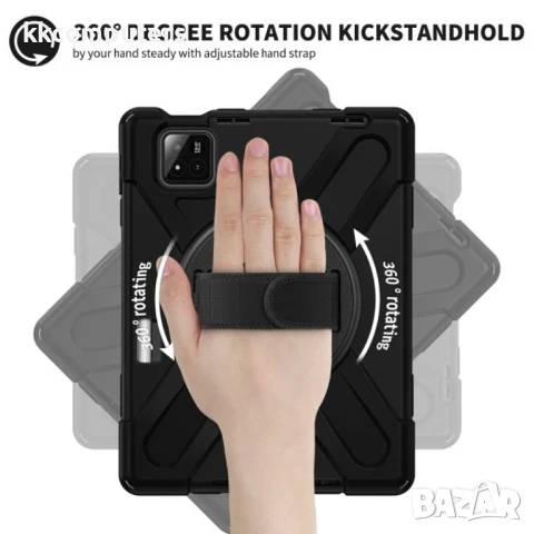 Xiaomi Pad 7 / 7 Pro Silicone Hybrid PC Tablet Case /Shoulder Strap Удароустойчив Калъф и Протектор, снимка 5 - Калъфи, кейсове - 51025382