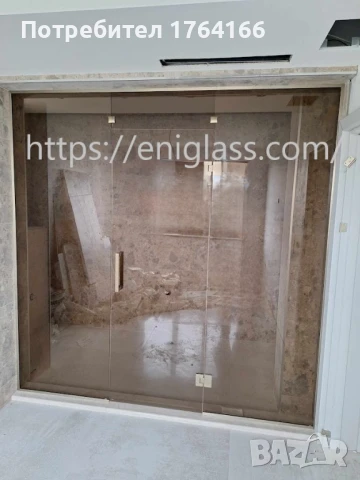 Стъклен параван, снимка 2 - Душ кабини и вани - 50618262