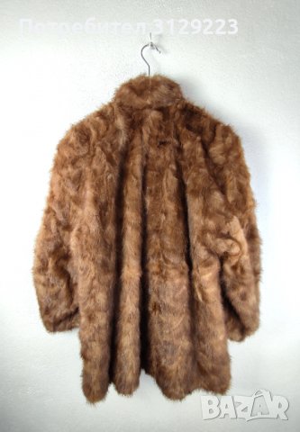 vintage fur coat XL, снимка 3 - Палта, манта - 38103134