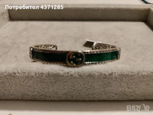 гривна stainless steel с Gucci мотиви, снимка 15 - Гривни - 48923277