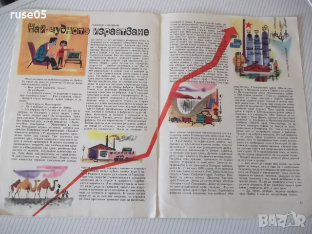 Списание "Дружинка - книжка 8 - октомври 1966 г." - 16 стр., снимка 4 - Списания и комикси - 47816463