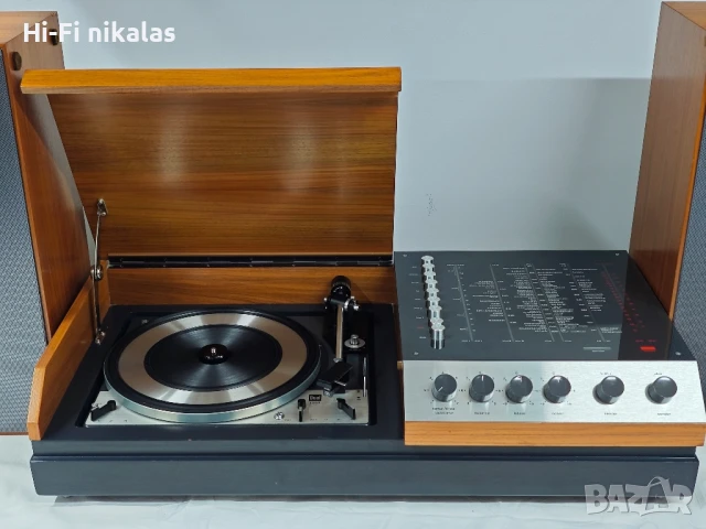 грамофон FM стерео радио Hi-Fi система стерео тонколони WEGA 3204 Dual 1209, снимка 2 - Радиокасетофони, транзистори - 51342887