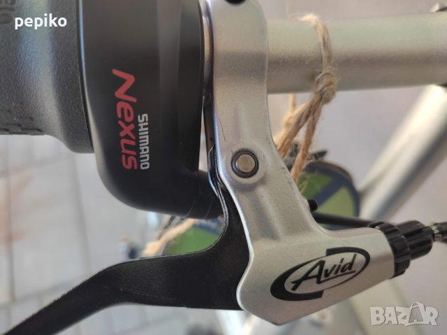 Продавам колела внос от Германия алуминиев тройносгъваем велосипед DAHON MU-N360 20 цола SHIMANO NEH, снимка 8 - Велосипеди - 36795446