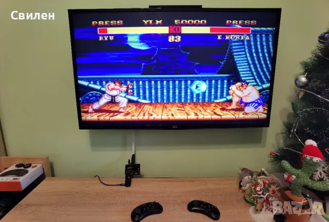 SEGA MEGA DRIVE 2 HDMI с БЕЗЖИЧНИ контролери и 5000 игри, снимка 5 - Други игри и конзоли - 48481660