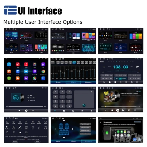 BMW серия 3 E46/M3 2-DIN мултимедия с Android’14 4GB/64GB , снимка 7 - Аксесоари и консумативи - 53053808