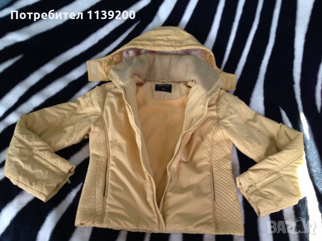 Nautica S жълто охра яке пролет есен зима, снимка 2 - Якета - 27199074