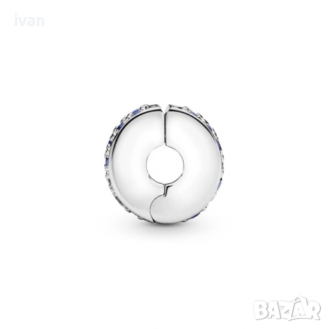 оригинална гривна Pandora сребърна с две добавки, снимка 9 - Гривни - 53065951