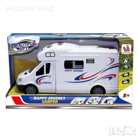 Кемпер, Отварящи се врати, със светлини и звуци, снимка 2 - Коли, камиони, мотори, писти - 43762211
