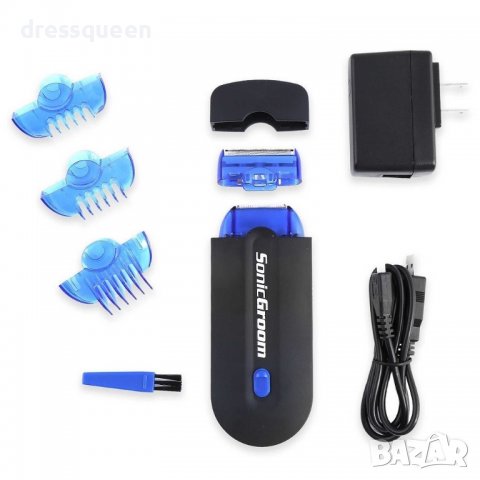 1765 Мъжки тример за тяло Sonic Groom, снимка 3 - Тримери - 37386428