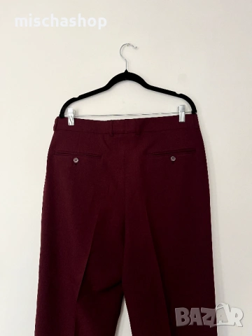 Панталон Andrews бордо - нов с етикет, снимка 5 - Панталони - 53414515