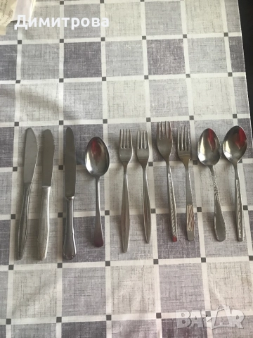 Лъжици, вилици и ножове - видове., снимка 13 - Прибори за хранене, готвене и сервиране - 32756491