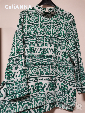 СТРАХОТНА ЕФИРНА ТУНИКА XL-2XL, снимка 3 - Туники - 44889567