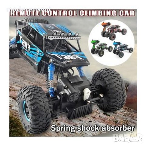 Офроуд джип с дистанционно управление Rock Crawler 4х4 1:18, снимка 1 - Коли, камиони, мотори, писти - 38054939