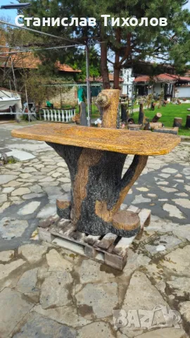 Градински чешми от щампован бетон