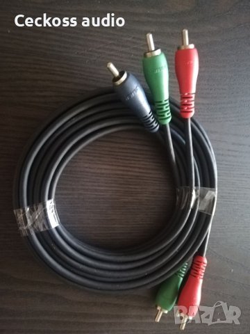 Качествен RGB кабел на Hama 2м., снимка 2 - Други - 37290994