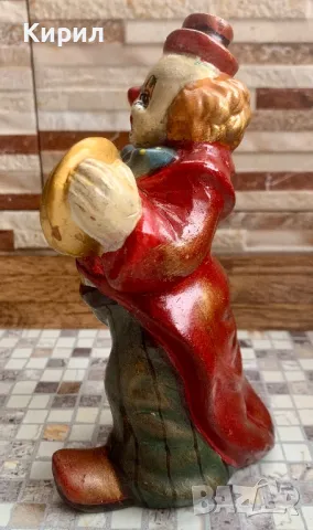 Винтидж керамична касичка клоун, снимка 4 - Антикварни и старинни предмети - 49155067