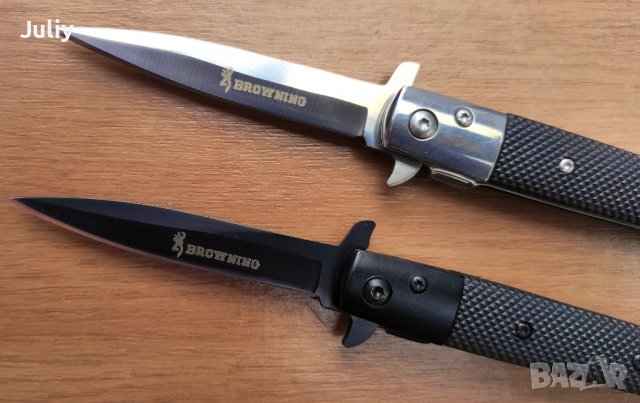 Автоматичен сгъваем нож Browning C120, снимка 4 - Ножове - 37994632