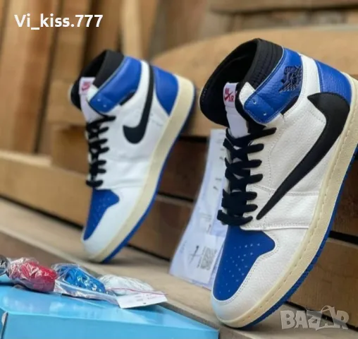 Нови обувки Nike Jordan Travis Scott , снимка 3 - Маратонки - 48845914