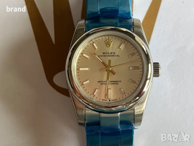 Дамски часовник ROLEX OYSTER PERPETUAL 31mm механичен клас 5А+, снимка 2 - Дамски - 34504795