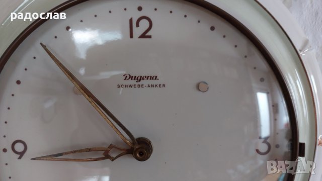 Порцеланов стенен часовник №3, снимка 2 - Антикварни и старинни предмети - 39404791