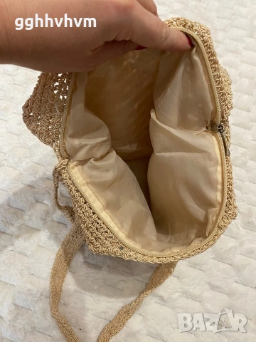 плетена чанта торба, снимка 5 - Чанти - 53156977