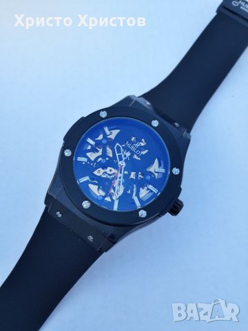 Луксозен мъжки часовник Hublot Big  Bang Geneve Vendome Skeleton , снимка 12 - Мъжки - 32515449