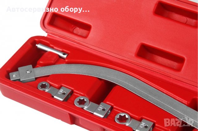 Ключ със сменяеми накрайници за ремъчни ролки Комплекта включва 15 бр , снимка 3 - Други инструменти - 36653318