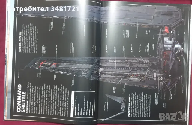 Междузвездни войни - страхотни профили / Star Wars Incredible Cross-Sections, снимка 5 - Енциклопедии, справочници - 47879416