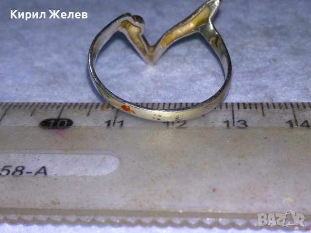 МАРКОВ СРЕБЪРЕН АРТ НУВО СТИЛ ПРЪСТЕН ВИСОКА ПРОБА СРЕБРО ДИЗАЙНЕРСКИ МОДЕЛ РЪЧНА РАБОТА 40912, снимка 7 - Пръстени - 43226328