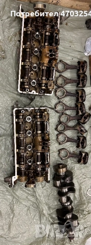 Двигател BMW e65 745i N62B44, снимка 5 - Части - 53033038