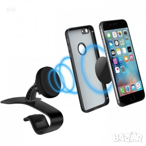 Поставка за телефон за кола с магнит, стойка за телефон 