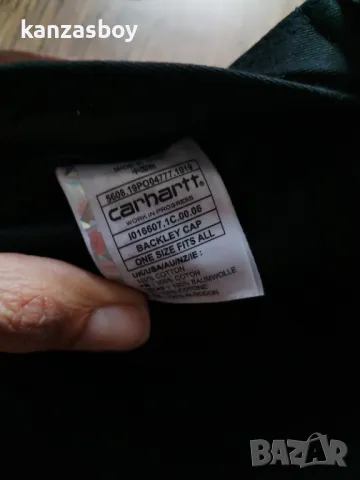 Carhartt WIP BACKLEY UNSEX - Cap - страхотна шапка КАТО НОВА , снимка 10 - Шапки - 50432171