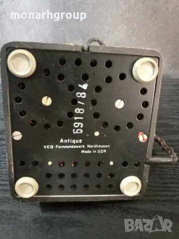Телефон Antique Fernmeldewerk Nordhausen, снимка 7 - Антикварни и старинни предмети - 26644814
