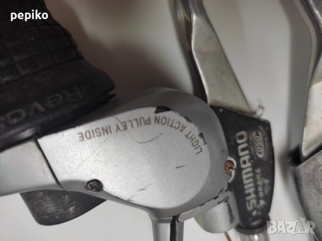 Продавам колела внос от Германия  комплект команди SHIMANO SB-C051 3 X 8, снимка 6 - Части за велосипеди - 38551210