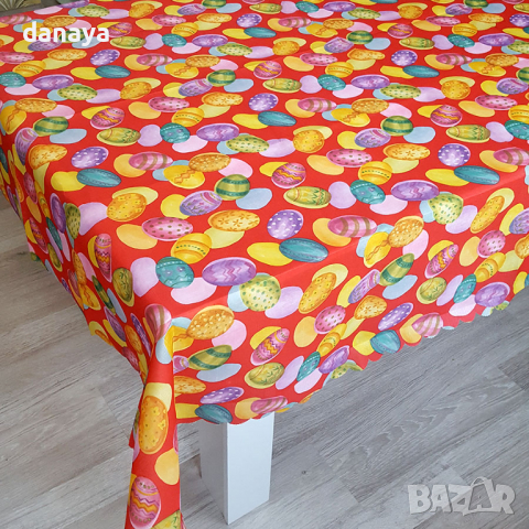 1373 Текстилна великденска покривка за маса, снимка 7 - Декорация за дома - 27964615