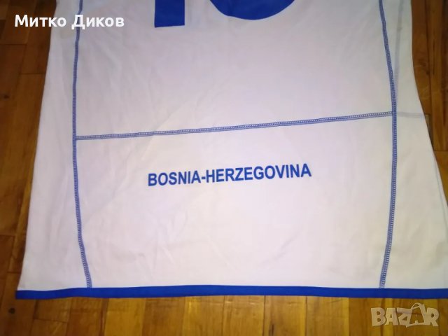 Тениска на Босна и Херцеговина Легеа №10 размер Л отлична, снимка 5 - Футбол - 49799625