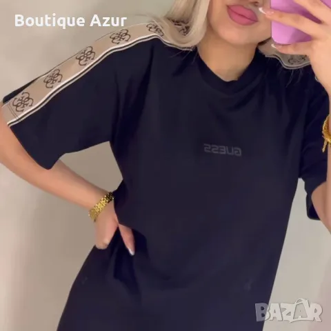 памучни дамски тениски guess , снимка 7 - Тениски - 50332007