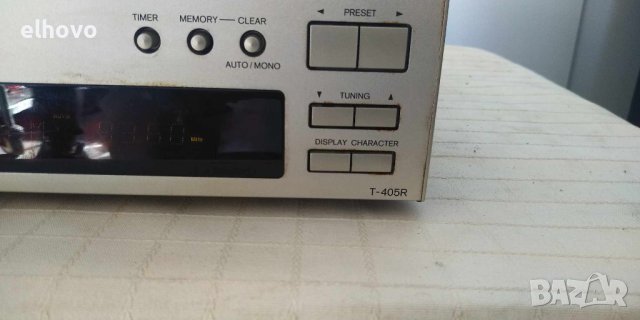 Стерео тунер ONKYO T-405R, снимка 6 - Ресийвъри, усилватели, смесителни пултове - 42931495