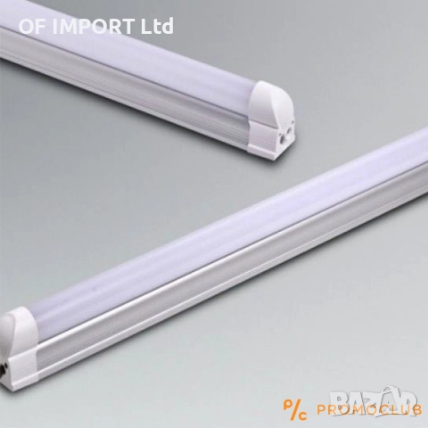 НОВО!!! LED Oсветително Tяло Тип Пура с Бутон On / Off Т5 1200мм 28W, снимка 5 - Лед осветление - 51440284