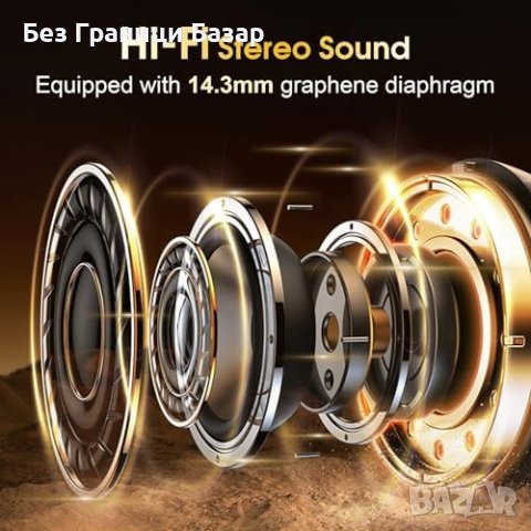 Нови Bluetooth 5.3 слушалки Безжични Водоустойчиви Earbuds за музика, снимка 3 - Bluetooth слушалки - 43134985