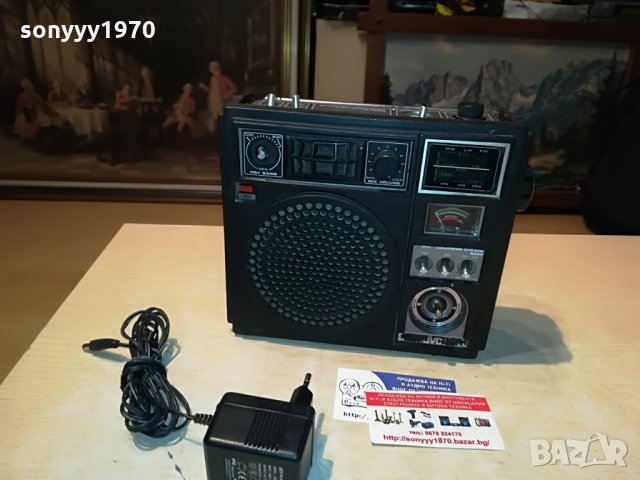 jvc made in japan 516+adapter 3005212007, снимка 4 - Радиокасетофони, транзистори - 33049719