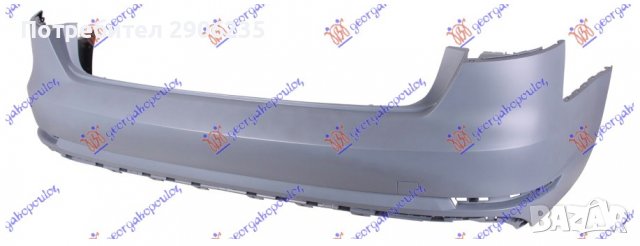 броня задна за AUDI A4 15-18, снимка 1